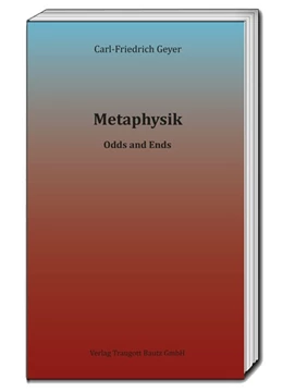 Abbildung von Geyer | Metaphysik | 1. Auflage | 2016 | beck-shop.de