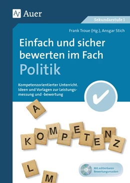 Abbildung von Troue / Stich | Einfach und sicher bewerten im Fach Politik | 1. Auflage | 2016 | beck-shop.de