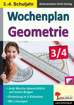 Abbildung von Wochenplan Geometrie / Klasse 3-4 | 1. Auflage | 2017 | beck-shop.de