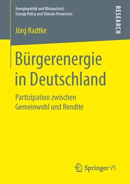 Abbildung von Radtke | Bürgerenergie in Deutschland | 1. Auflage | 2016 | beck-shop.de