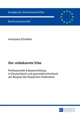 Abbildung von Schreiber | Der unbekannte Erbe | 1. Auflage | 2016 | beck-shop.de