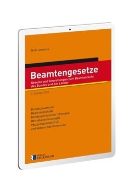 Abbildung von Beamtengesetze – Digital | 5. Auflage | 2022 | beck-shop.de