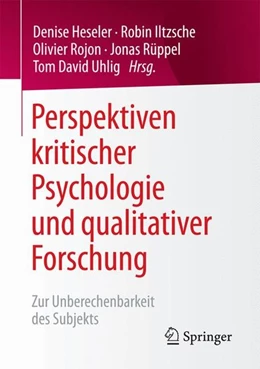 Abbildung von Heseler / Iltzsche | Perspektiven kritischer Psychologie und qualitativer Forschung | 1. Auflage | 2016 | beck-shop.de