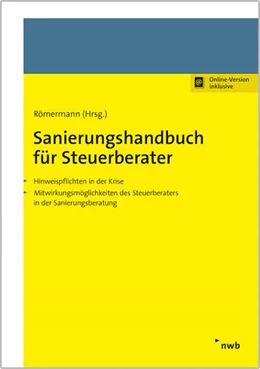 Abbildung von Römermann (Hrsg.) | Sanierungshandbuch für Steuerberater | 1. Auflage | 2017 | beck-shop.de