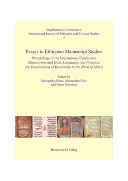 Abbildung von Bausi / Gori | Essays in Ethiopian Manuscript Studies | 1. Auflage | 2016 | beck-shop.de