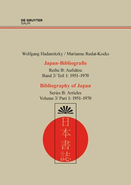 Abbildung von Hadamitzky | 1951-1970 | 1. Auflage | 2017 | beck-shop.de