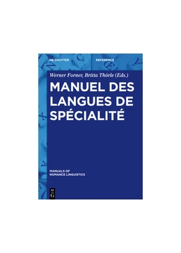 Abbildung von Forner / Thörle | Manuel des langues de spécialité | 1. Auflage | 2016 | beck-shop.de