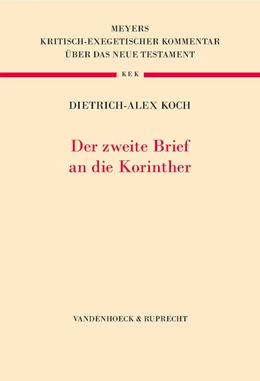 Abbildung von Koch | Der zweite Brief an die Korinther | 1. Auflage | 2025 | beck-shop.de