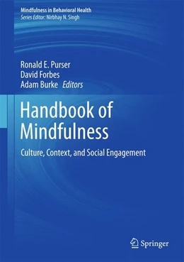 Abbildung von Purser / Forbes | Handbook of Mindfulness | 1. Auflage | 2016 | beck-shop.de
