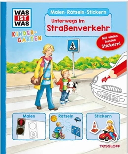 Abbildung von Bondarenko | WAS IST WAS Kindergarten Malen Rätseln Stickern Unterwegs im Straßenverkehr | 1. Auflage | 2016 | beck-shop.de