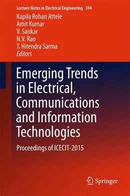 Abbildung von Attele / Kumar | Emerging Trends in Electrical, Communications and Information Technologies | 1. Auflage | 2016 | beck-shop.de