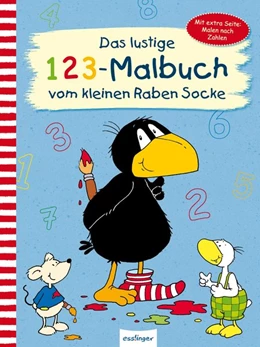 Abbildung von Der kleine Rabe Socke: Das lustige 1 2 3 - Malbuch vom kleinen Raben Socke | 1. Auflage | 2017 | beck-shop.de