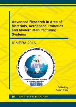 Abbildung von Olaru | Advanced Research in Area of Materials, Aerospace, Robotics and Modern Manufacturing Systems | 1. Auflage | 2017 | beck-shop.de