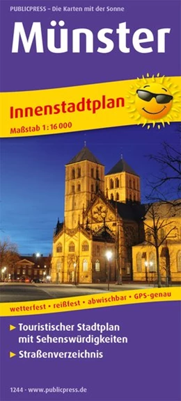 Abbildung von Münster. Innenstadtplan 1:16 000 | 1. Auflage | 2017 | beck-shop.de