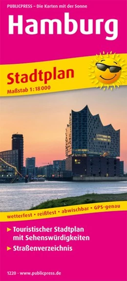Abbildung von Hamburg. Stadtplan 1:18 000 | 1. Auflage | 2017 | beck-shop.de