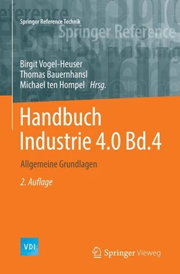 Abbildung von Vogel-Heuser / Bauernhansl | Handbuch Industrie 4.0 Bd.4 | 2. Auflage | 2016 | beck-shop.de