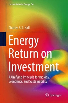 Abbildung von Hall | Energy Return on Investment | 1. Auflage | 2016 | beck-shop.de