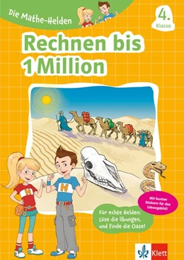 Abbildung von Klett Die Mathe-Helden Rechnen bis 1 Million 4. Klasse | 1. Auflage | 2017 | beck-shop.de