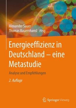 Abbildung von Sauer / Bauernhansl | Energieeffizienz in Deutschland - eine Metastudie | 2. Auflage | 2016 | beck-shop.de