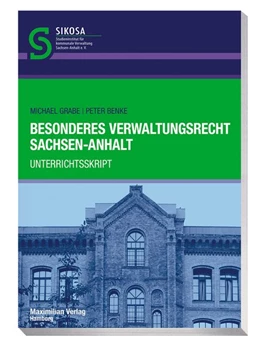 Abbildung von Grabe / Benke | Besonderes Verwaltungsrecht Sachsen-Anhalt | 1. Auflage | 2016 | beck-shop.de