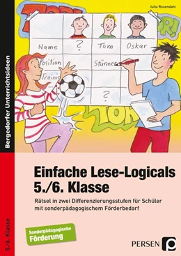 Abbildung von Rosendahl | Einfache Lese-Logicals - 5./6. Klasse | 3. Auflage | 2018 | beck-shop.de