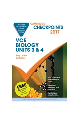 Abbildung von Leather | Cambridge Checkpoints VCE Biology Units 3 and 4 2017 and Quiz Me More | 1. Auflage | 2017 | beck-shop.de