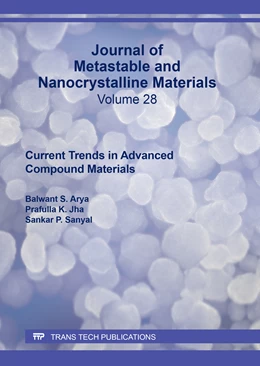 Abbildung von Arya / Jha | Current Trends in Advanced Compound Materials | 1. Auflage | 2017 | beck-shop.de