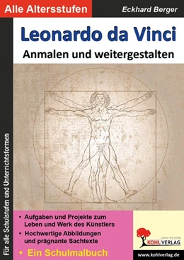 Abbildung von Berger | Leonardo da Vinci ... anmalen und weitergestalten | 1. Auflage | 2017 | beck-shop.de