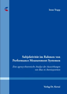 Abbildung von Trapp | Subjektivität im Rahmen von Performance Measurement Systemen | 1. Auflage | 2017 | 150 | beck-shop.de