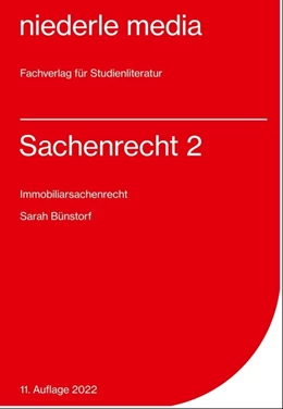 Abbildung von Bünstorf | Sachenrecht 2 | 8. Auflage | 2022 | beck-shop.de