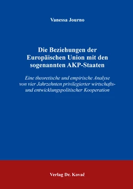 Abbildung von Journo | Die Beziehungen der Europäischen Union mit den sogenannten AKP-Staaten | 1. Auflage | 2017 | 54 | beck-shop.de