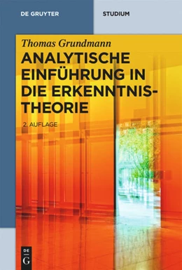 Abbildung von Grundmann | Analytische Einführung in die Erkenntnistheorie | 2. Auflage | 2017 | beck-shop.de