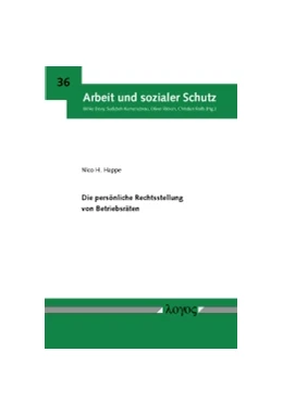 Abbildung von Happe | Die persönliche Rechtsstellung von Betriebsräten | 1. Auflage | 2017 | 36 | beck-shop.de