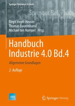 Abbildung von Vogel-Heuser / Bauernhansl | Handbuch Industrie 4.0 Bd.4 | 2. Auflage | 2018 | beck-shop.de