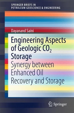 Abbildung von Saini | Engineering Aspects of Geologic CO2 Storage | 1. Auflage | 2017 | beck-shop.de