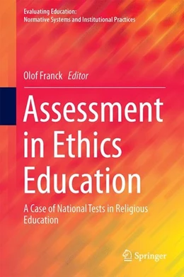 Abbildung von Franck | Assessment in Ethics Education | 1. Auflage | 2017 | beck-shop.de