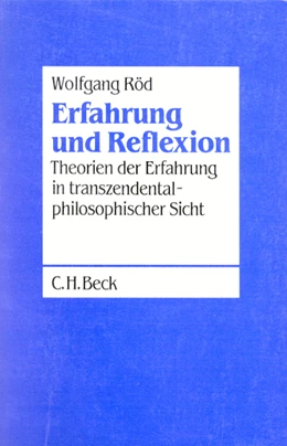 Abbildung von Röd, Wolfgang | Erfahrung und Reflexion | 1. Auflage | 1991 | beck-shop.de