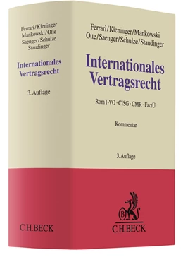 Abbildung von Ferrari / Kieninger | Internationales Vertragsrecht | 3. Auflage | 2018 | beck-shop.de