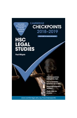 Abbildung von Milgate | Cambridge Checkpoints HSC Legal Studies 2018-19 and Quiz Me More | 1. Auflage | 2017 | beck-shop.de