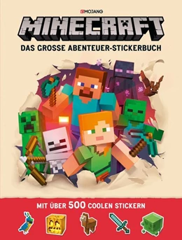 Abbildung von Minecraft | Minecraft, Das große Abenteuer-Stickerbuch | 1. Auflage | 2017 | beck-shop.de