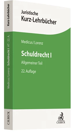 Abbildung von Medicus / Lorenz | Schuldrecht I | 22. Auflage | 2021 | beck-shop.de