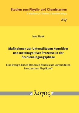 Abbildung von Haak | Maßnahmen zur Unterstützung kognitiver und metakognitiver Prozesse in der Studieneingangsphase | 1. Auflage | 2017 | 217 | beck-shop.de