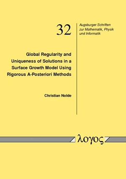 Abbildung von Nolde | Global Regularity and Uniqueness of Solutions in a Surface Growth Model Using Rigorous A-Posteriori Methods | 1. Auflage | 2017 | 32 | beck-shop.de