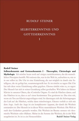 Abbildung von Steiner / Zehnter | Selbsterkenntnis und Gotteserkenntnis 1 | 1. Auflage | 2018 | beck-shop.de