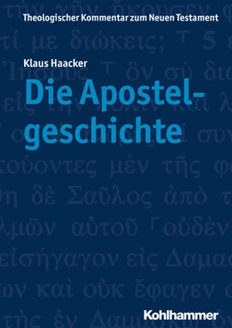 Abbildung von Haacker | Die Apostelgeschichte | 1. Auflage | 2019 | beck-shop.de