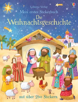 Abbildung von Brooks | Mein erstes Stickerbuch: Die Weihnachtsgeschichte | 1. Auflage | 2017 | beck-shop.de