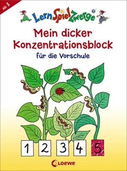 Abbildung von LernSpielZwerge - Mein dicker Konzentrationsblock für die Vorschule | 1. Auflage | 2017 | beck-shop.de