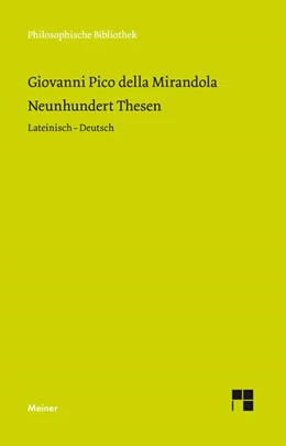 Abbildung von Pico della Mirandola / Egel | Neunhundert Thesen | 1. Auflage | 2018 | beck-shop.de