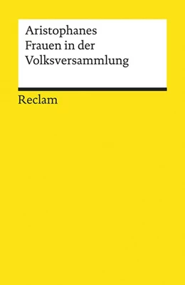 Abbildung von Aristophanes / Holzberg | Frauen in der Volksversammlung | 1. Auflage | 2017 | beck-shop.de