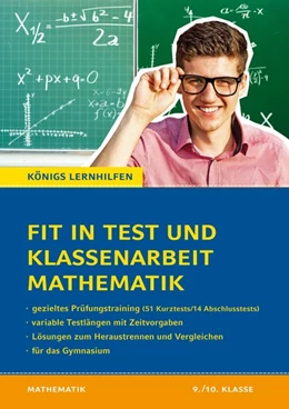 Abbildung von Göbels | Fit in Test und Klassenarbeit - Mathematik 9./10. Klasse Gymnasium | 1. Auflage | 2017 | beck-shop.de